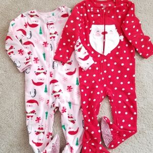 Carter's Santa PJs 2pack